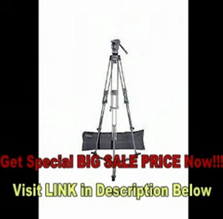 [FOR SALE] Libec LS38(2A) Tripod System with T72 Tripod, H38 Fluid Head, PH-3 Pan Handle, SP-1 Spreader and TC-60 Case, Supports 17.6 lbs