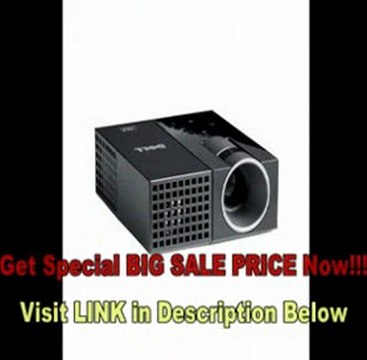 [BEST PRICE] Dell M109s On-the-go DLP Projector - 50 ANSI lumens - SVGA (858 x 600) - Aspect Ratio: 4:3 - Contrast Ratio 800:1 - Pocket-sized