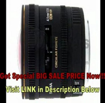[FOR SALE] Sigma 4.5mm f/2.8 EX DC HSM Circular Fisheye Lens for Nikon Digital SLR Cameras