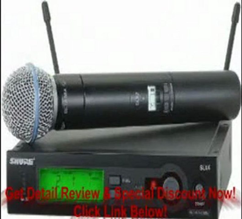 [BEST PRICE] Shure SLX24/Beta58 Handheld Wireless System, H5