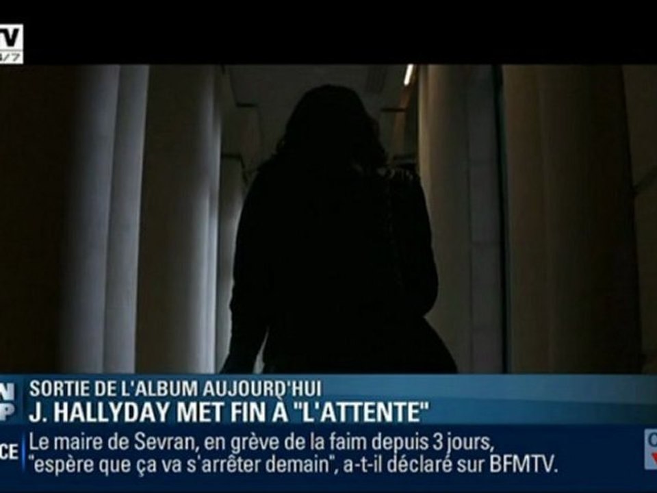 BFM TV sortie Album de Johnny L'Attente 12.11.2012