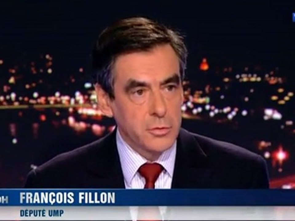 TF1 François Fillon JT de 20h du 21/11/2012
