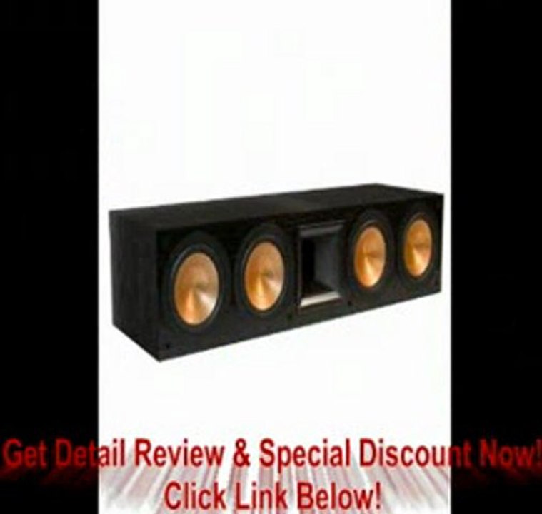 [BEST PRICE] Klipsch RC-64 II Reference Series Center Channel Loudspeaker - Black (Each)