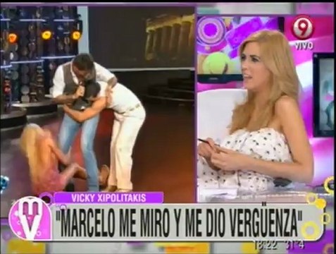 Pronto.com.ar Vicky Xipolitakis habla de Tinelli