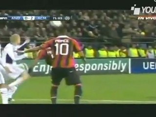 ROVESCIATA DI MEXES - ANDERLECHT 1-3 MILAN