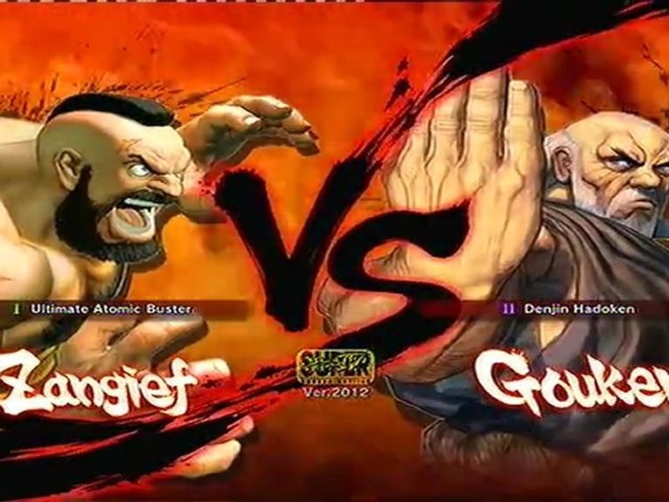 Gouken vs Zangief
