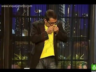 [El Montaje final] Buenafuente con la camiseta de Las Palmas