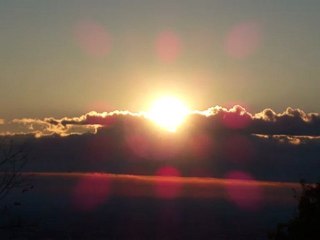 日の出＠高尾山 121118