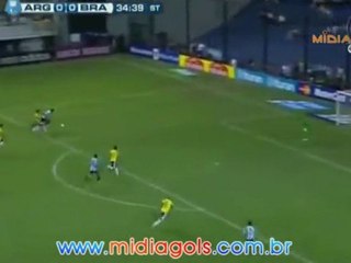 Argentina 2 x 1 Brasil - gols e pênaltis com narração