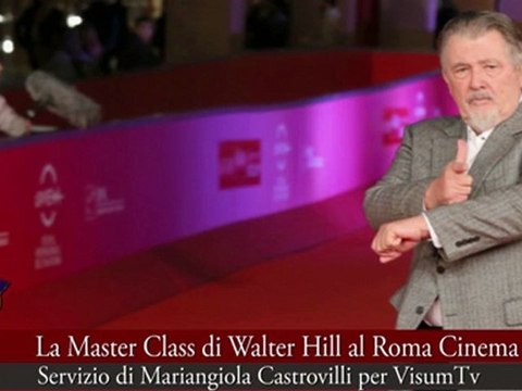 La Master Class di Walter Hill al Roma Cinema Fest-