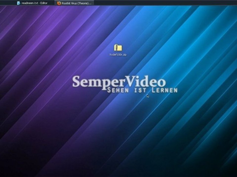 Rootkit Virus (Praxis)