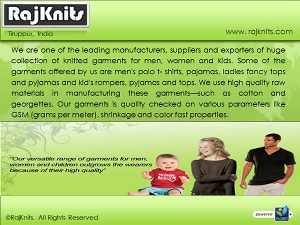 Rajknitts products