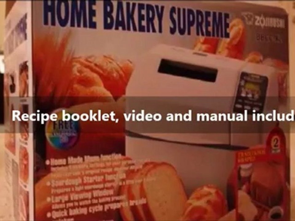 Zojirushi BBCCX20 Bread Machine