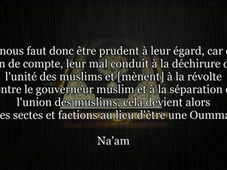 les gens de passions, cause de la fitna - cheikh al Fawzan