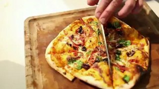 Anthony Fischbeck's Anchovy and Olive Pizza - Best Home Chef