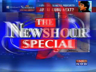 The Newshour Debate: Politics over Afzal Guru