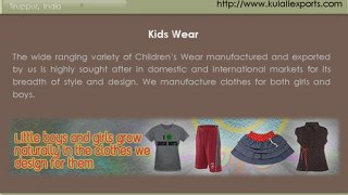 Kids wear