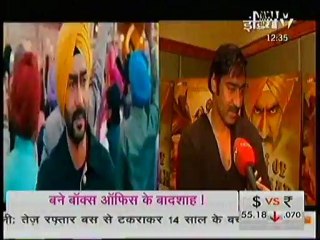 Ajay Devgan sharing his views after 1st weeks collection!
