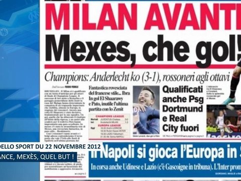 Foot Mercato - La revue de presse - 22 Novembre 2012