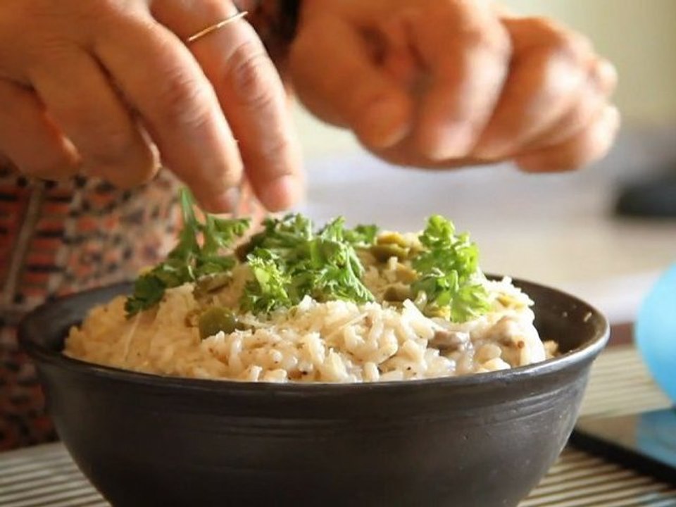 Risotto - A Recipe By Annuradha Toshniwal (Vegetarian)