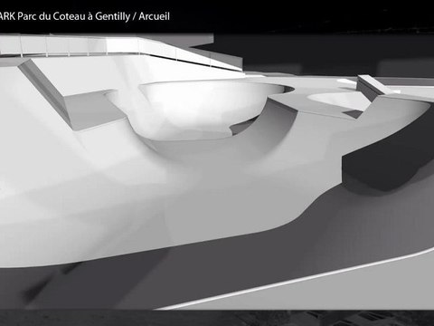 ALBIZZATI Père et Fils - Skatepark à Arcueil / Gentilly