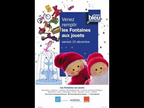 Les fontaines aux jouets édition 2012