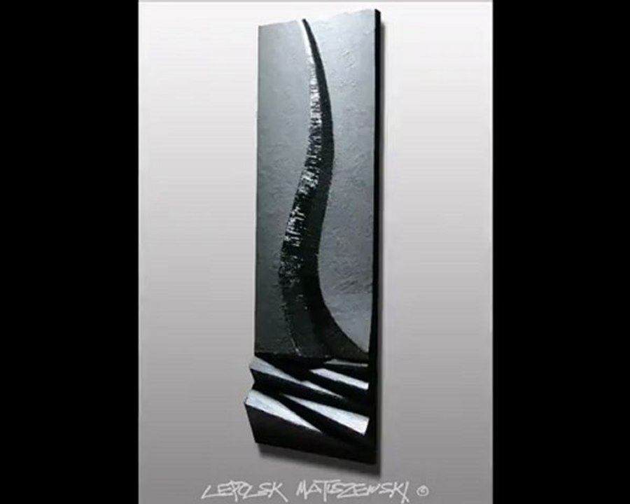 ACTION PAINTING  ART ABSTRAIT  DRIPPING " WITHOUT"