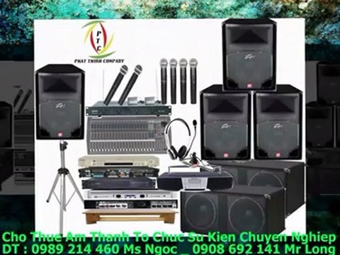 cho thue dan am thanh 0908 692 141 MR_LONG