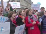 Manifestation à Paris : la communication maîtrisée des opposants au mariage gay