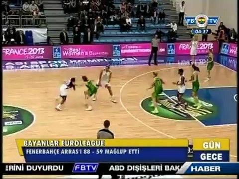21 Kasım 2012 Fenerbahçe Arras Maçı Özeti