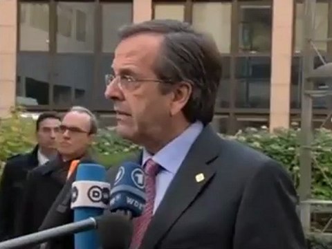 Δήλωση του Πρωθυπουργού κ. Αντώνη Σαμαρά