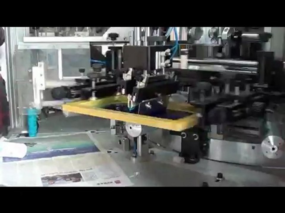 3 color automatic screen printer for softtube