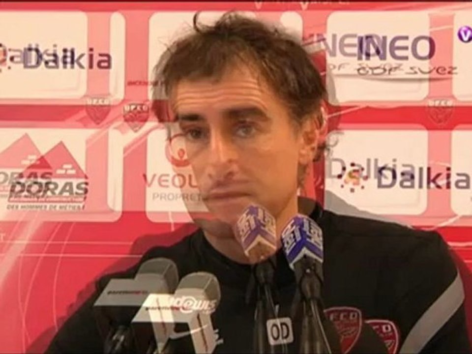 Laval - DFCO, Olivier Dall'Oglio, avant-match (L2, J15, 23/11/12)