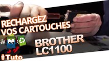 Rechargement des cartouches Brother LC 1100