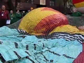 Как начинается знаменитый парад шаров Macy's