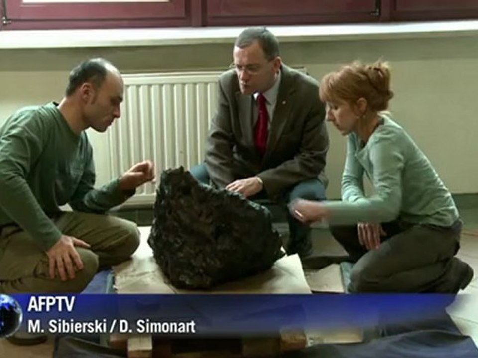 Riesen-Meteorit begeistert Forscher