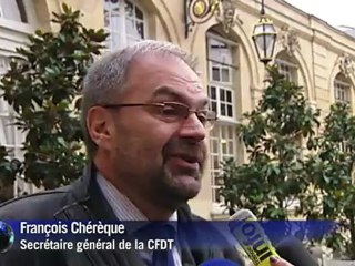 Chérèque ému après sa dernière entrevue avec Ayrault