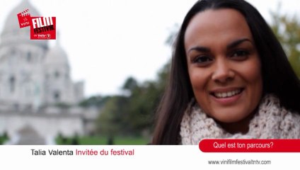 Vini film festival on Tntv. Message de l'invitée du festival Talia Valenta