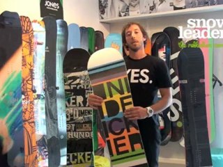 Snowleader présente la board Platinium de Nidecker