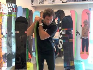 Snowleader présente la board Minimal de Nidecker