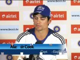 Alastair Cook Pre match PC Mumbai 22 November