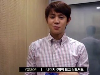 Yoseob Yang (--) - The First Collage (BTS Recording Session)