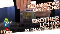 Rechargez des Cartouches Brother LC-1100 rechargeables