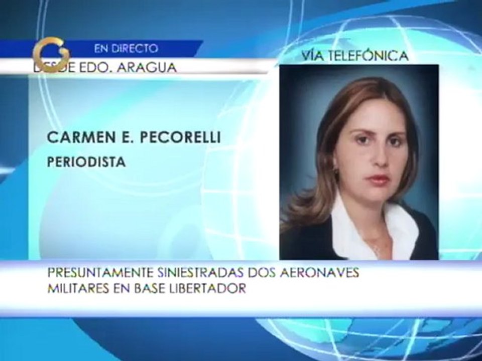 Extraoficial: Dos aviones chocan en la Base Aérea Libertador