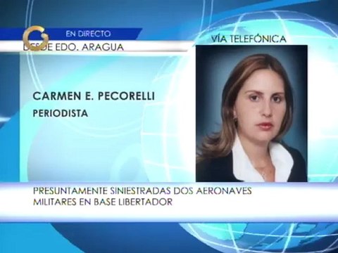 Extraoficial: Dos aviones chocan en la Base Aérea Libertador