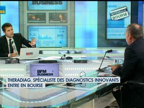 22/11 BFM : Intégrale Bourse - L'entreprise du jour : Theradiag