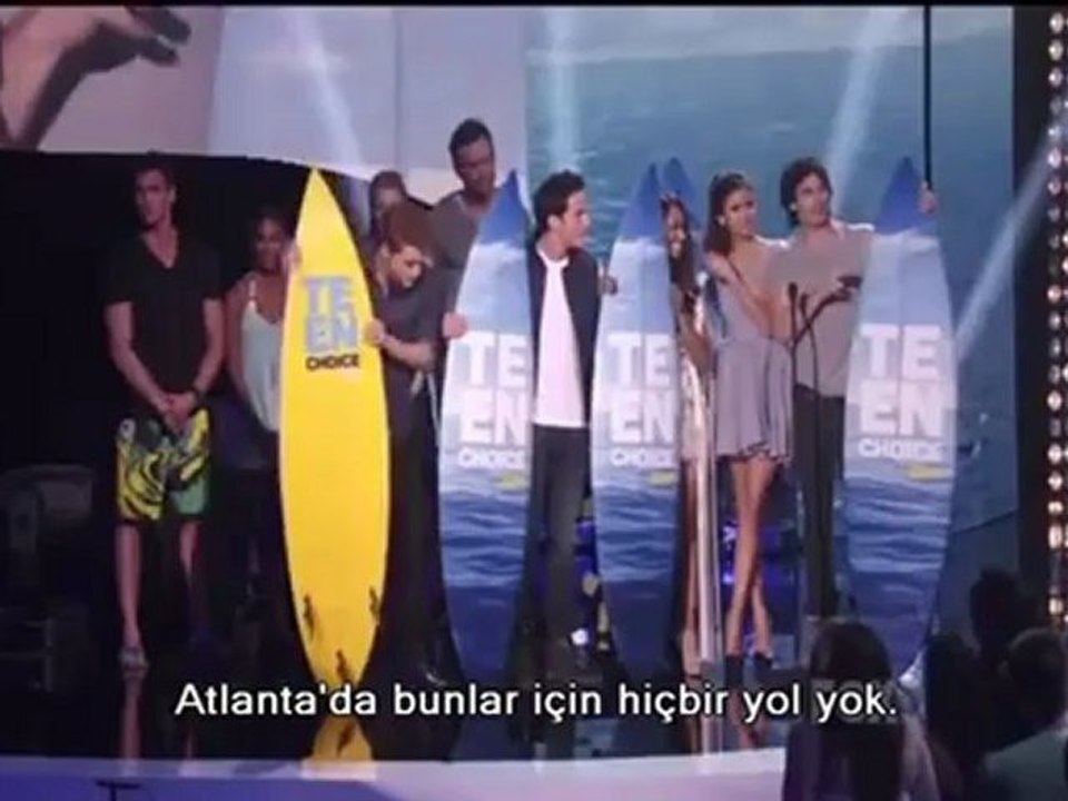 The Vampire Diaries Wins 2011 TCAs - Türkçe Altyazılı