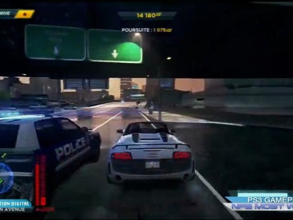 PS3 Vidéo Gameplay [2] Need For Speed Most Wanted  [HD]‬