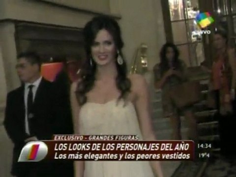 Paula en Intrusos (imágen look por personajes del año revista Gente) - 22 de Noviembre