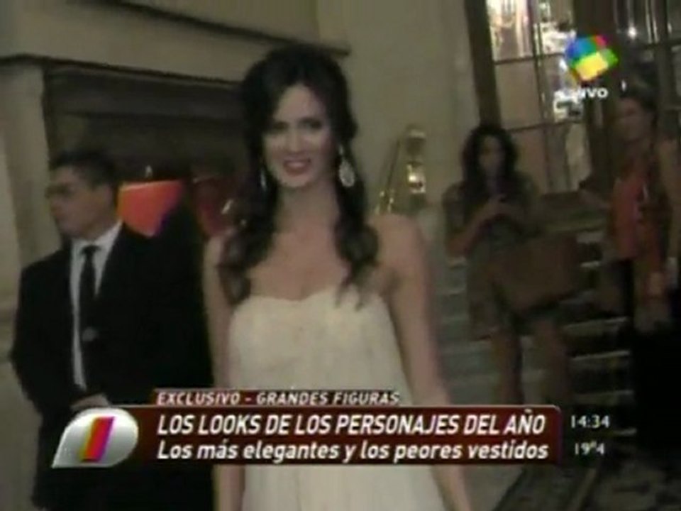 Paula en Intrusos (imágen look por personajes del año revista Gente)  - 22 de Noviembre